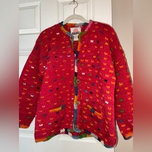 Amano Hand Knit Vintage Oversized Sweater London